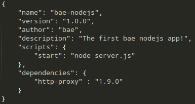 添加 http-proxy 模块